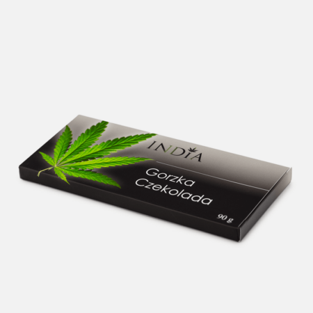 Chocolate amargo CON ACEITE DE CÁÑAMO, 90 g