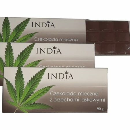 Chocolate con leche y avellanas y CBD